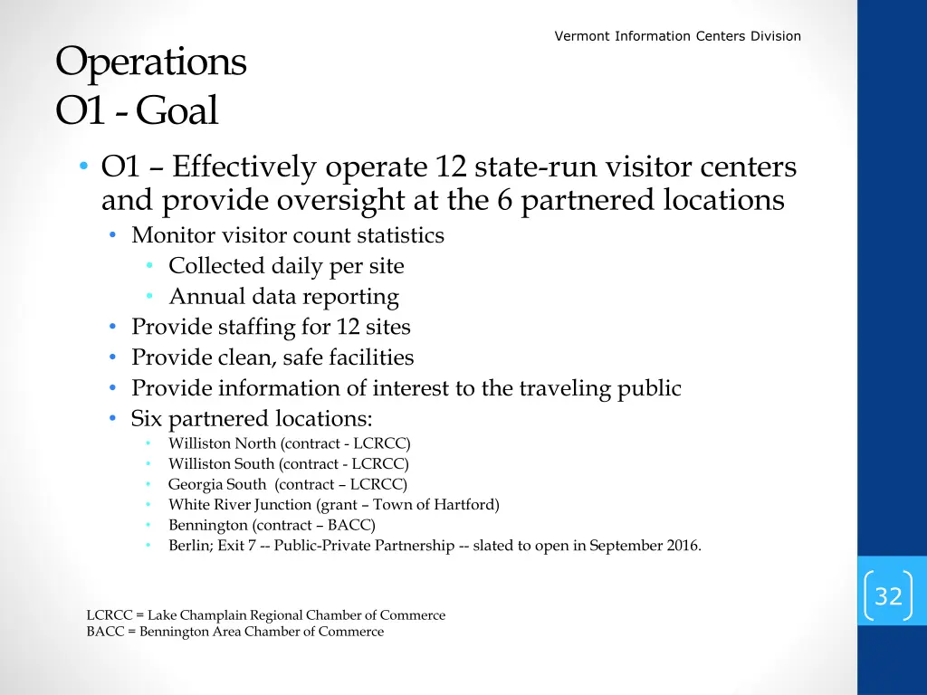 vermont information centers division 30