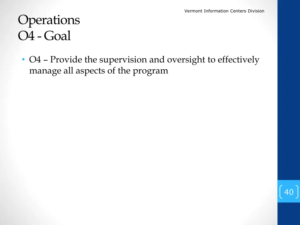 vermont information centers division 38