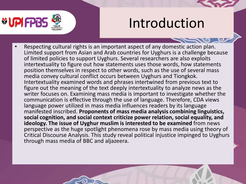 introduction