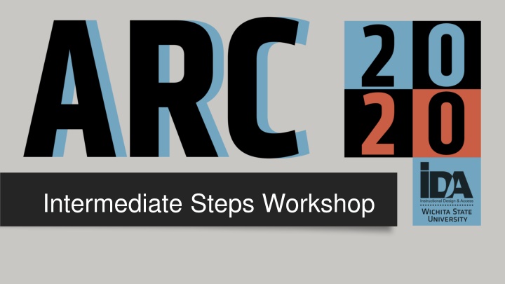 intermediate steps workshop