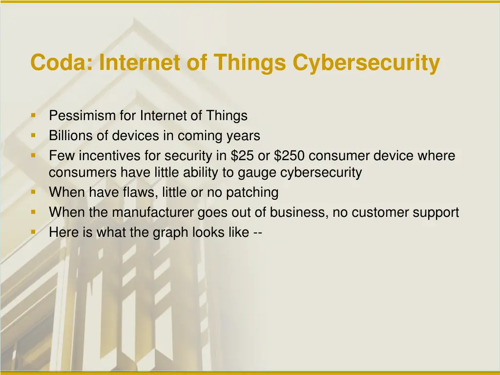coda internet of things cybersecurity