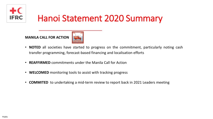 hanoi statement 2020 summary hanoi statement 2020