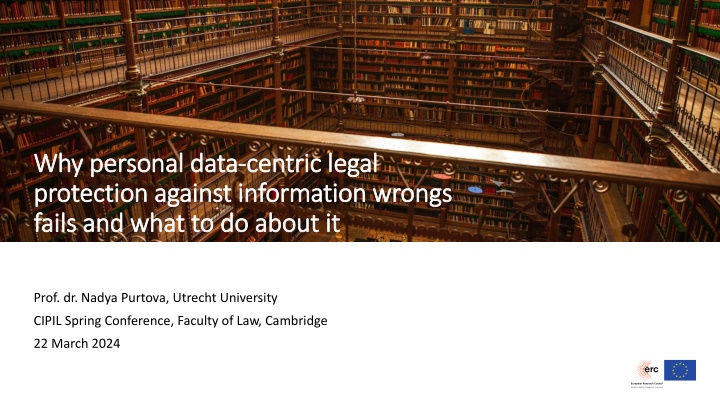 why personal data why personal data centric legal