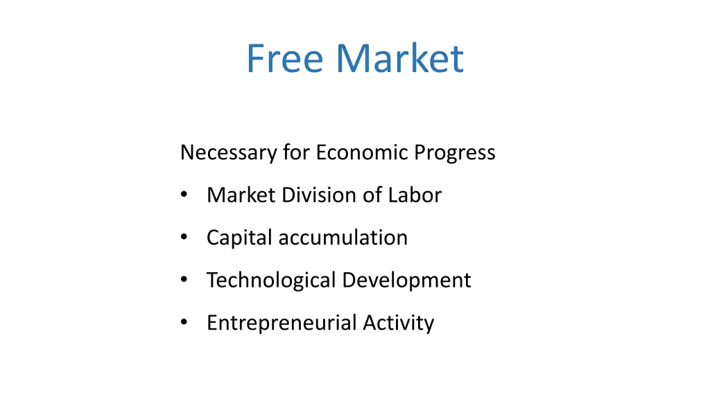 free market 1