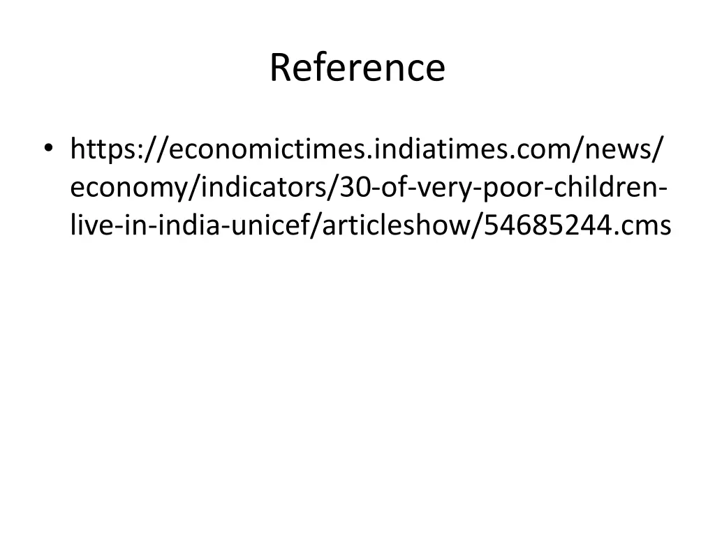 reference
