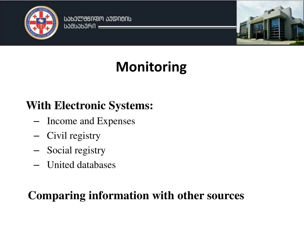 monitoring