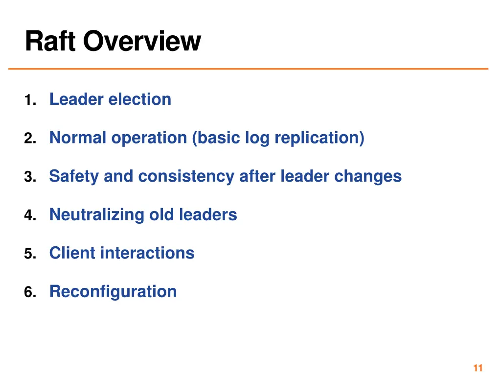 raft overview