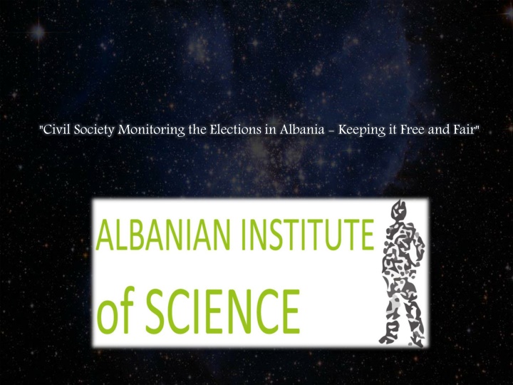 civil society monitoring the elections in albania