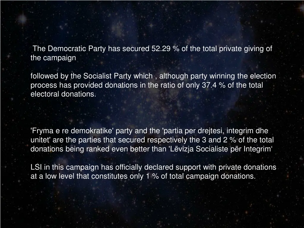 the democratic party has secured