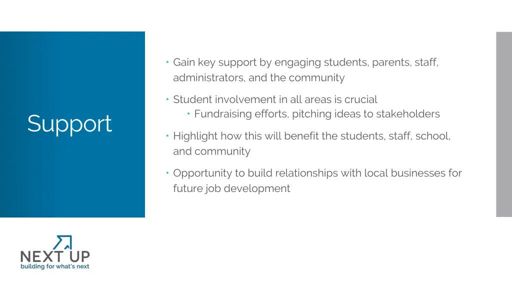 gain key support by engaging students parents