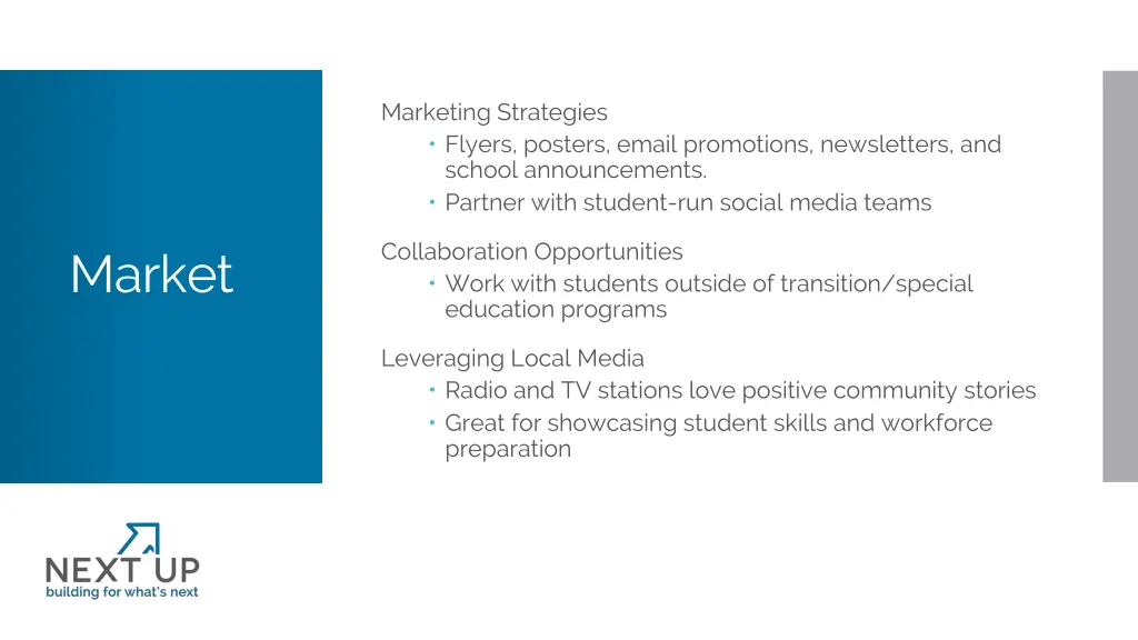 marketing strategies flyers posters email