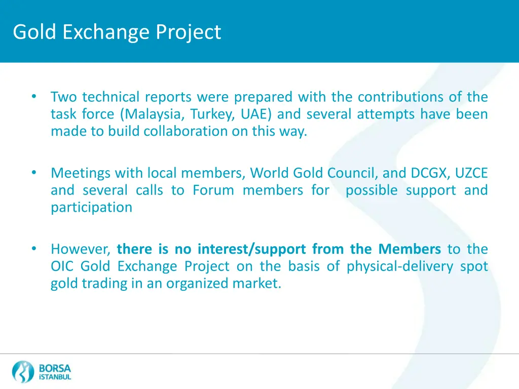 gold exchange project