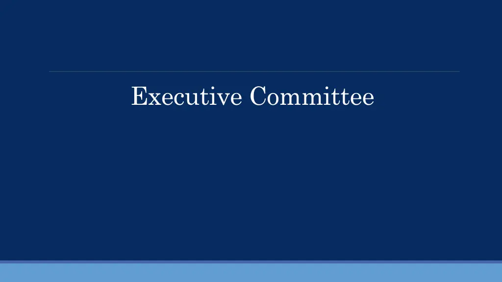 executive committee