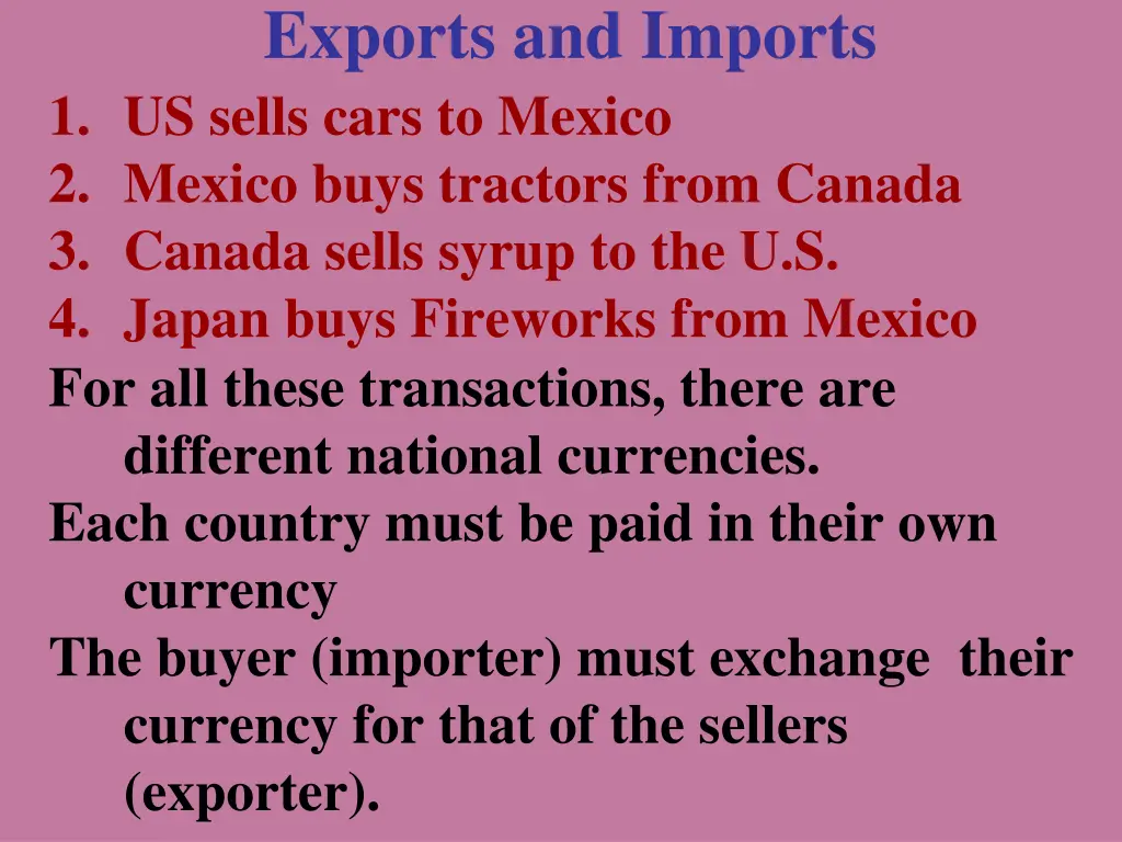 exports and imports 1 us sells cars to mexico
