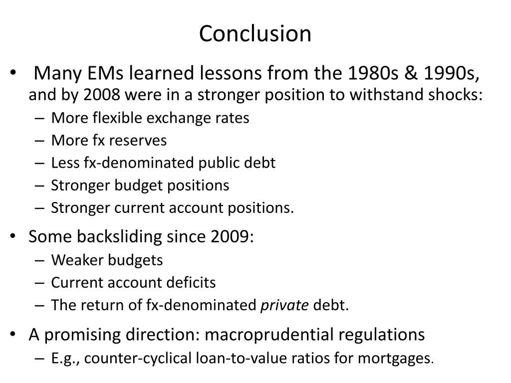 conclusion