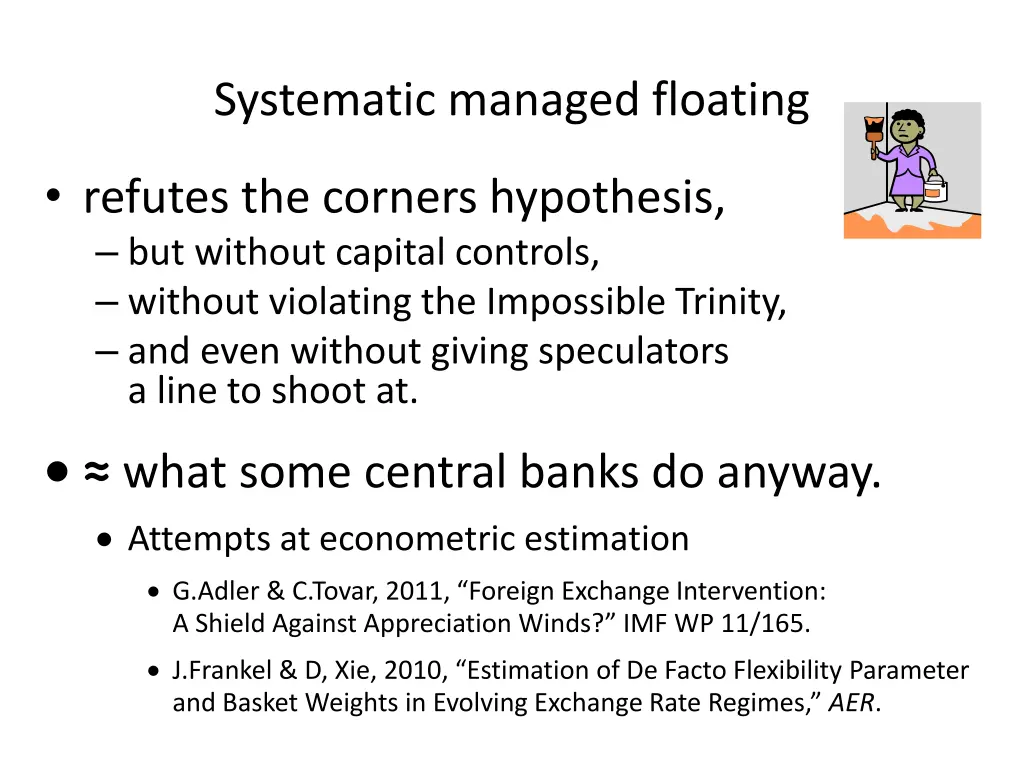 systematic managed floating