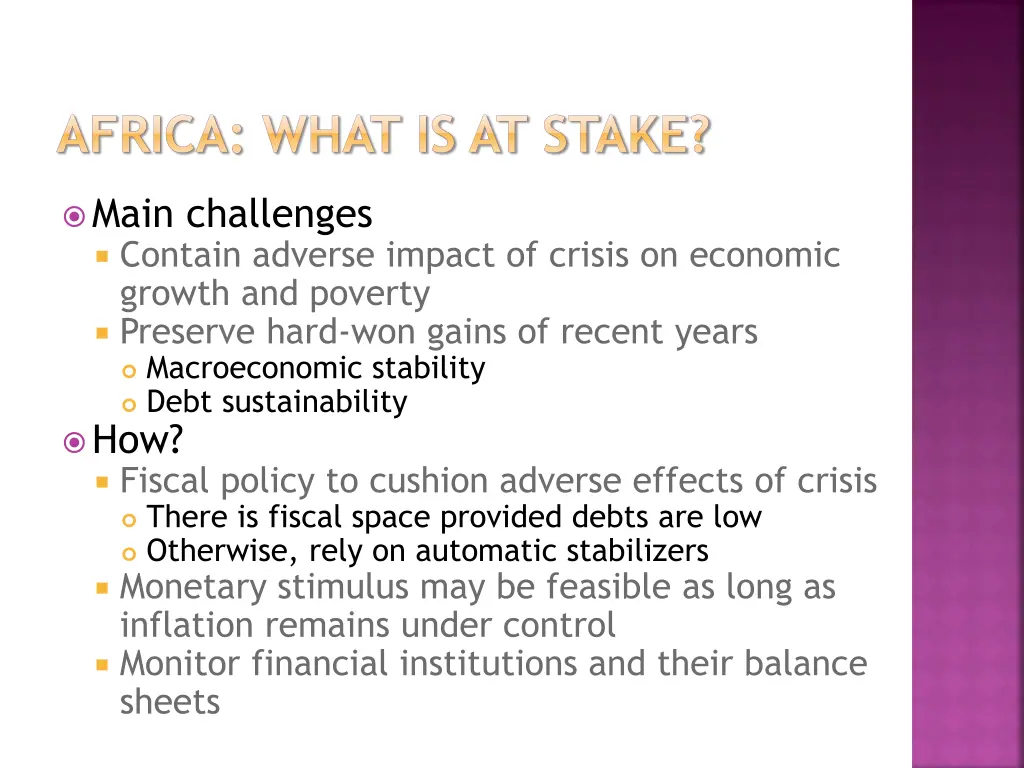 africa what is at stake 1