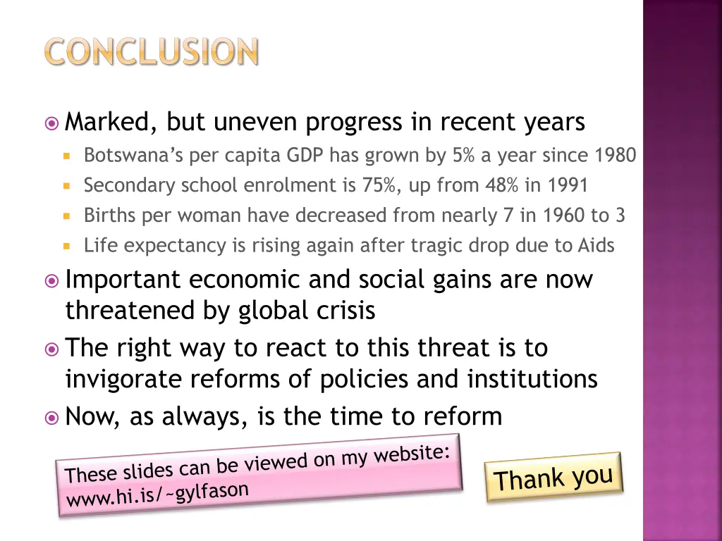 conclusion