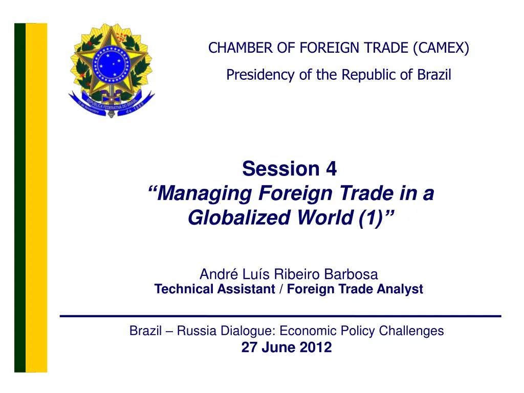 chamber of foreign trade camex