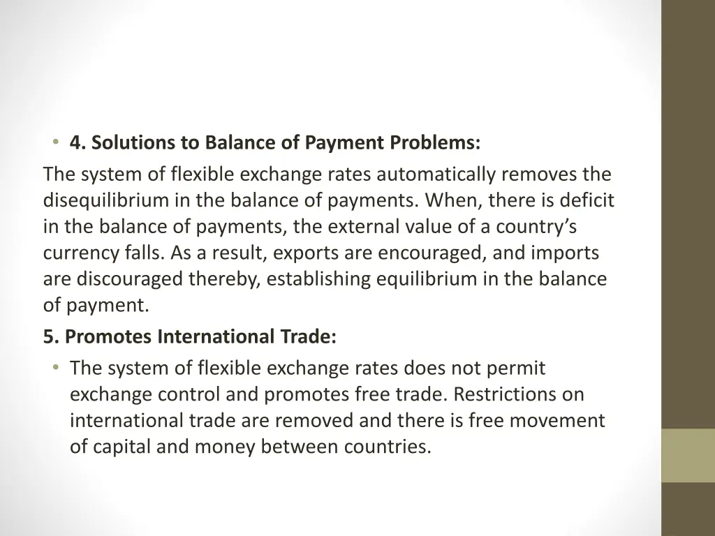 4 solutions to balance of payment problems