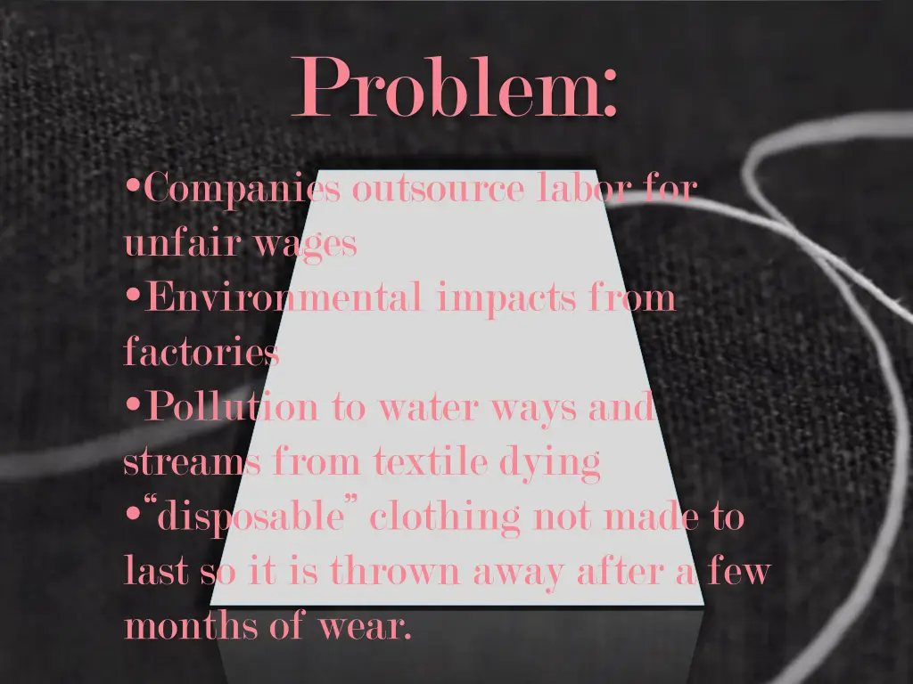 problem