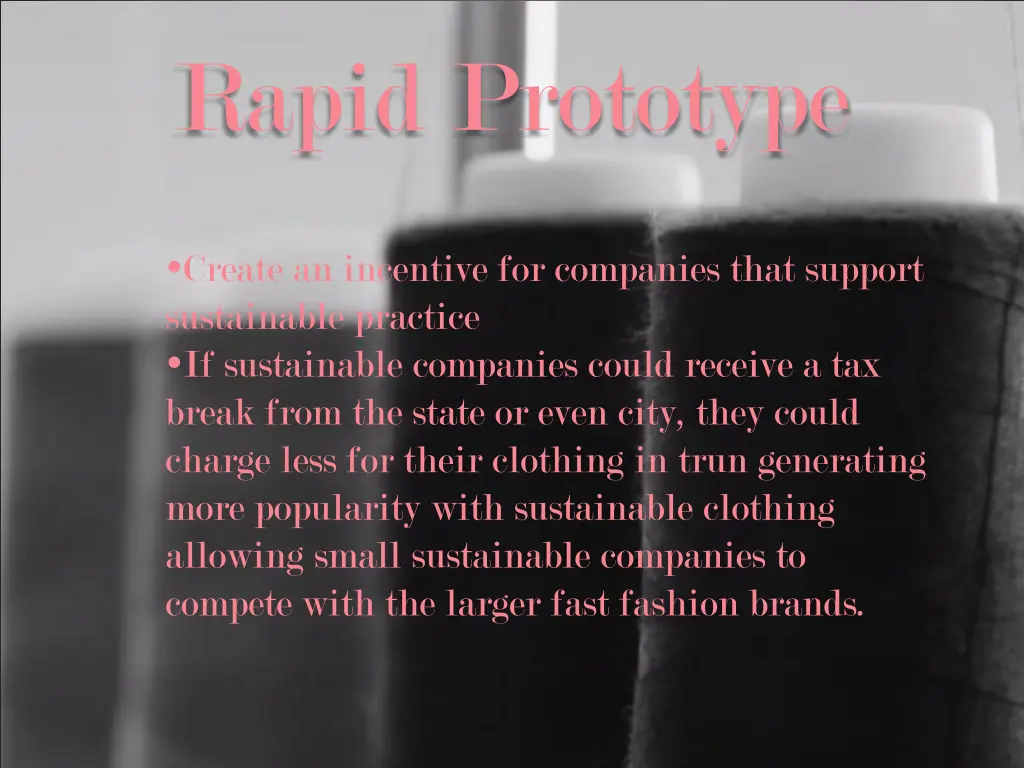 rapid prototype