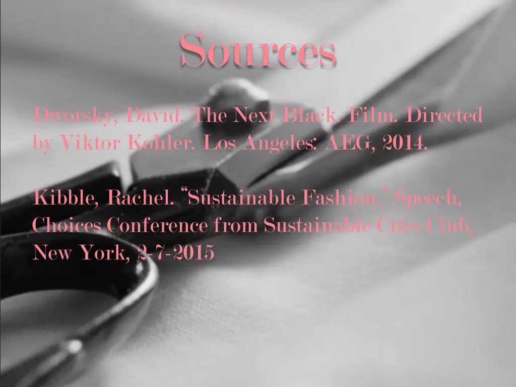 sources
