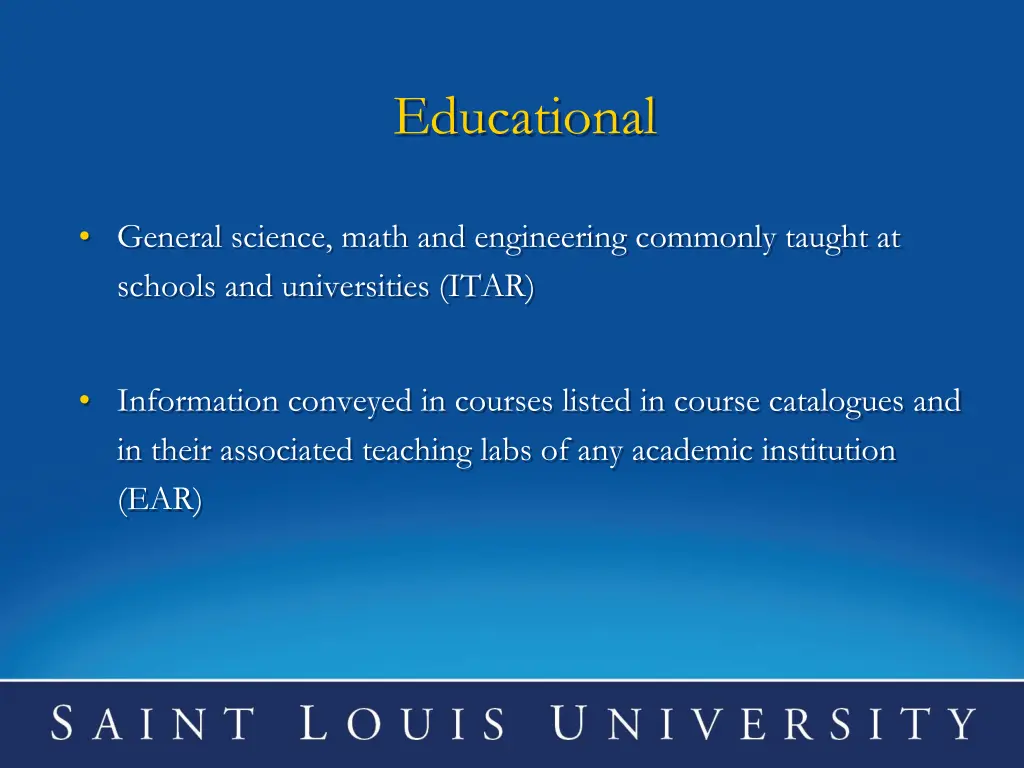 educational