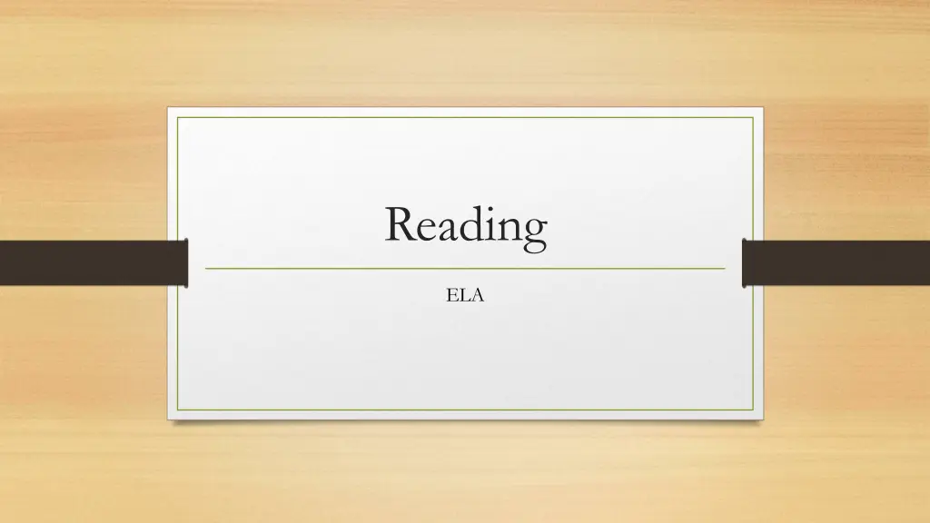 reading