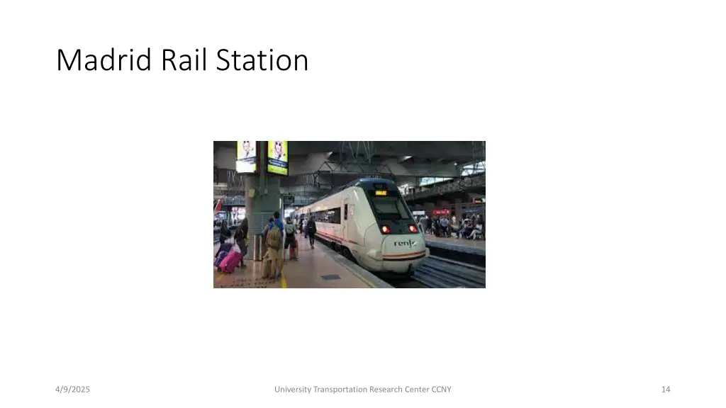 madrid rail station