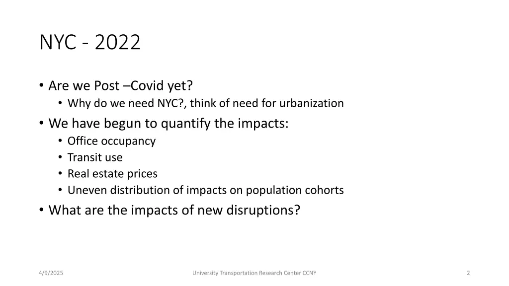 nyc 2022
