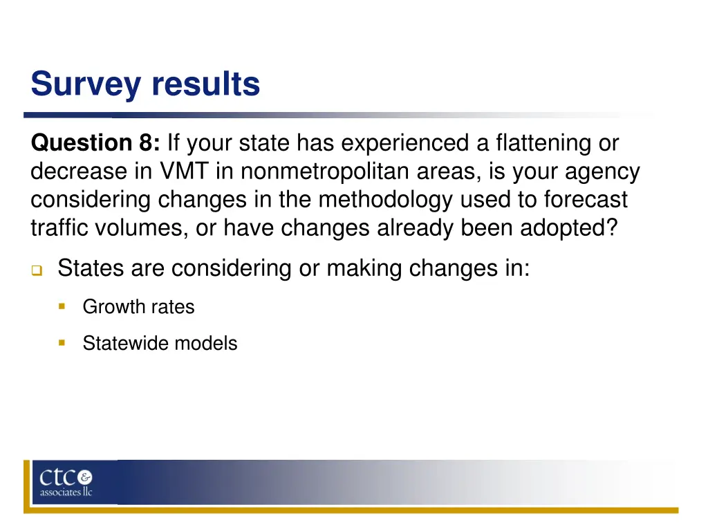 survey results 12