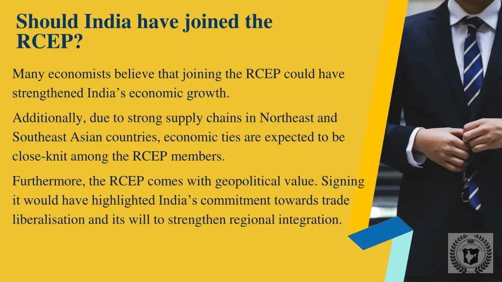 should india have joined the rcep