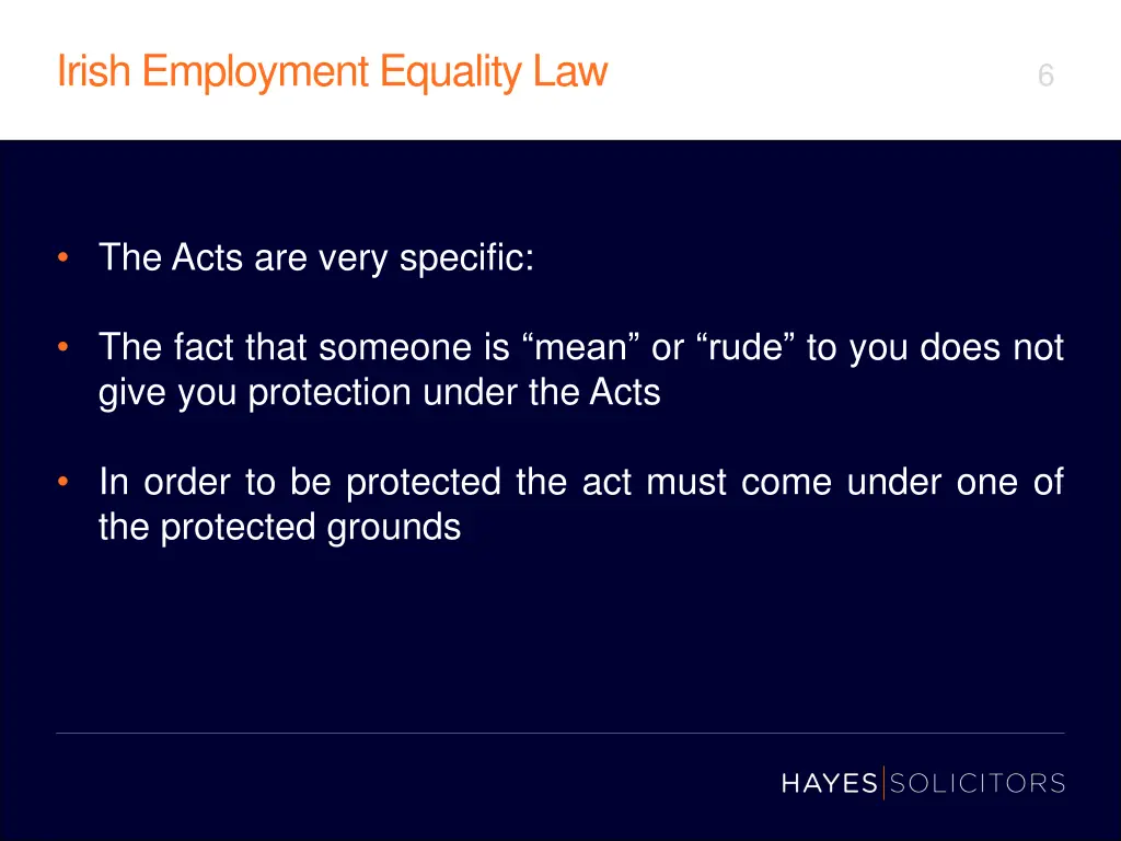 irish employment equality law 2