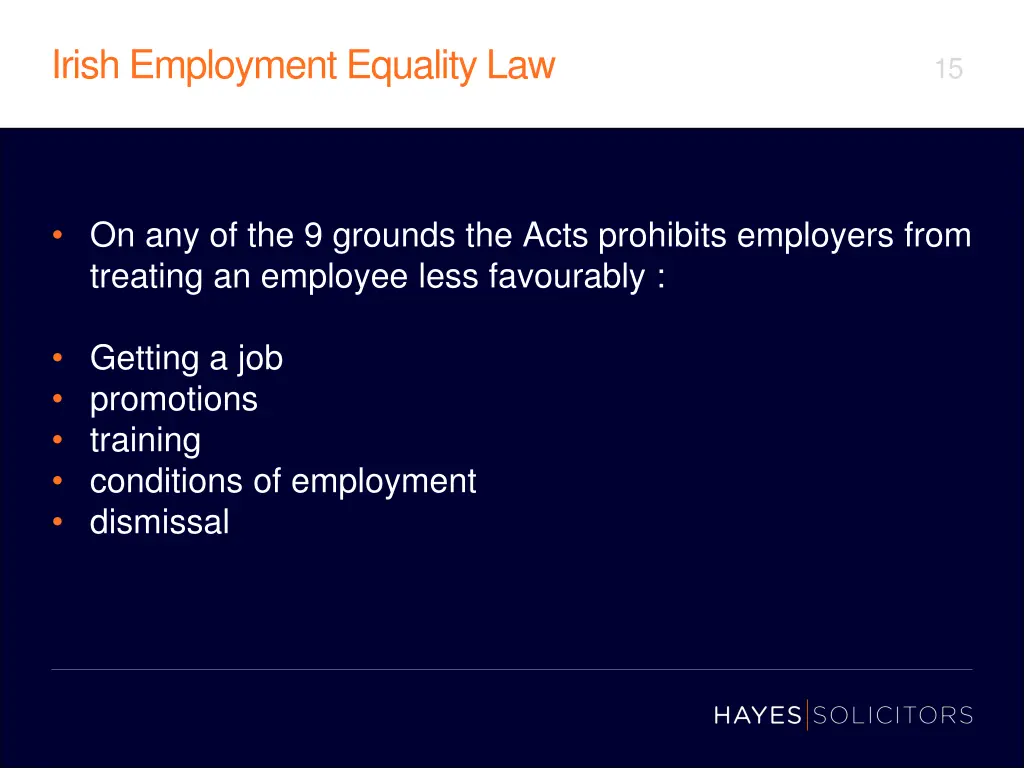 irish employment equality law 3