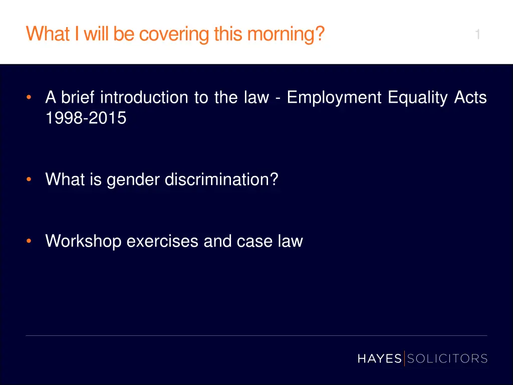 what i will be covering this morning