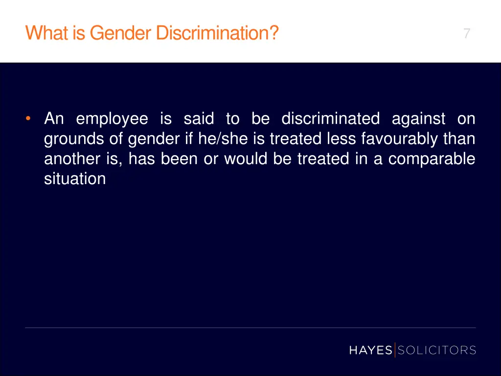 what is gender discrimination