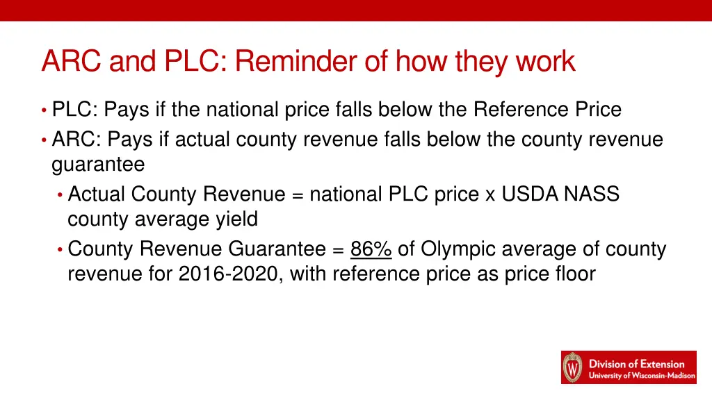 arc and plc reminder of how they work