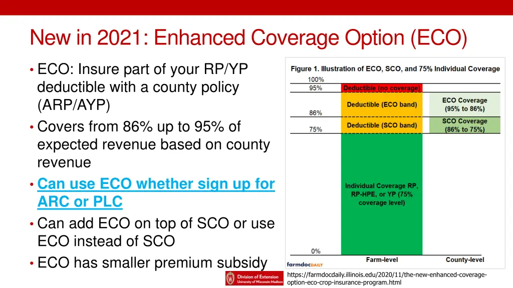 new in 2021 enhanced coverage option eco