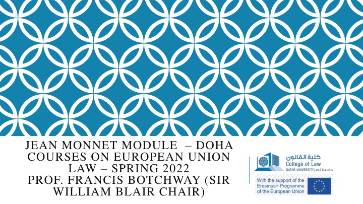 jean monnet module doha courses on european union