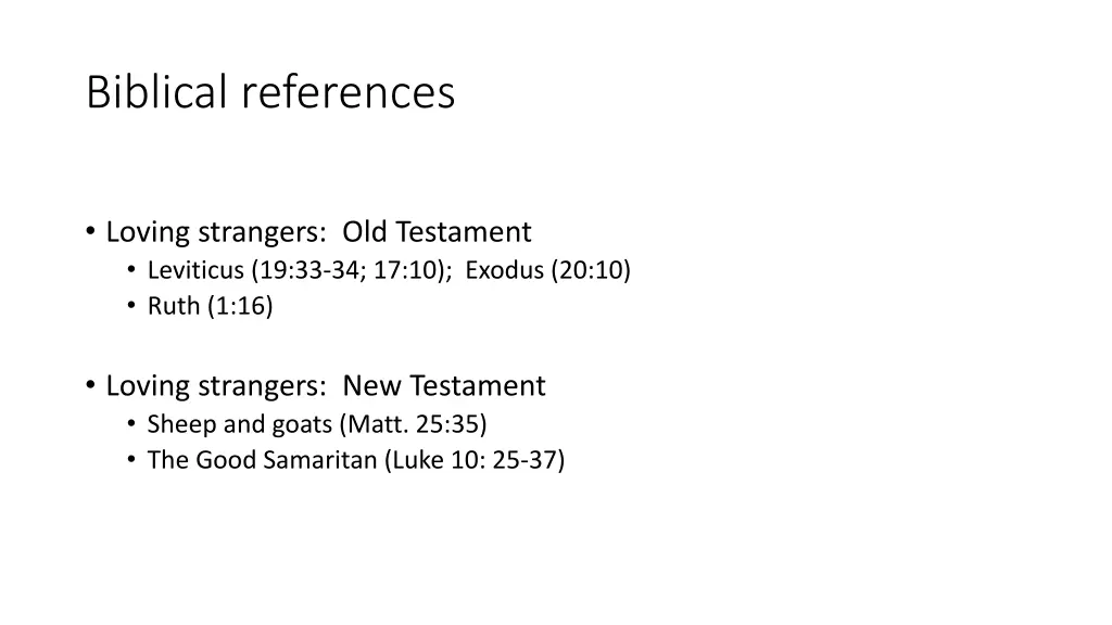 biblical references