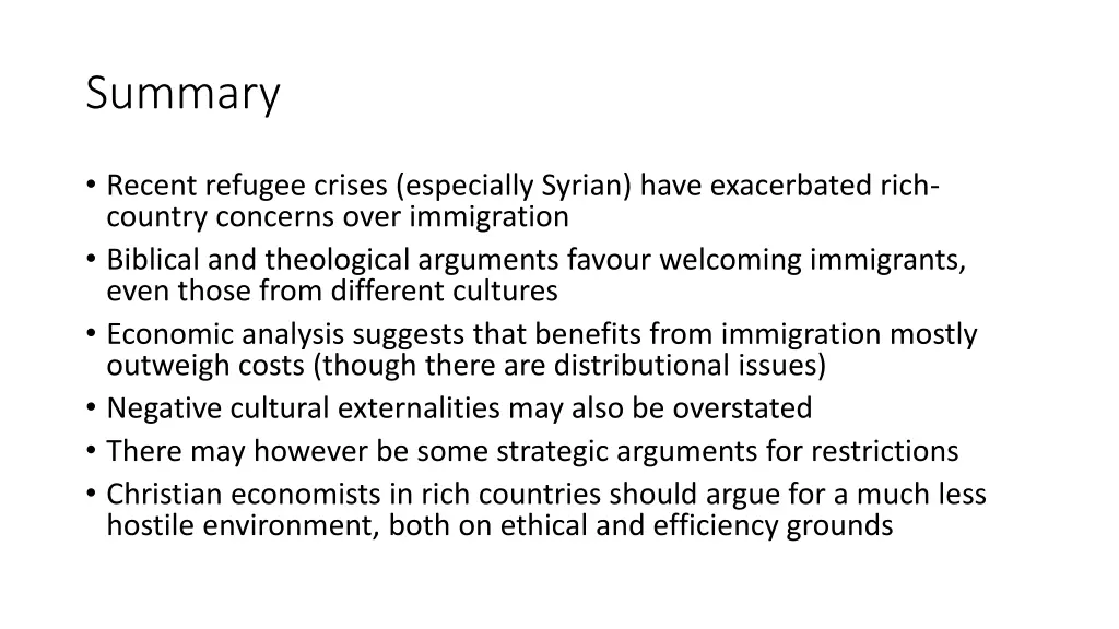 summary