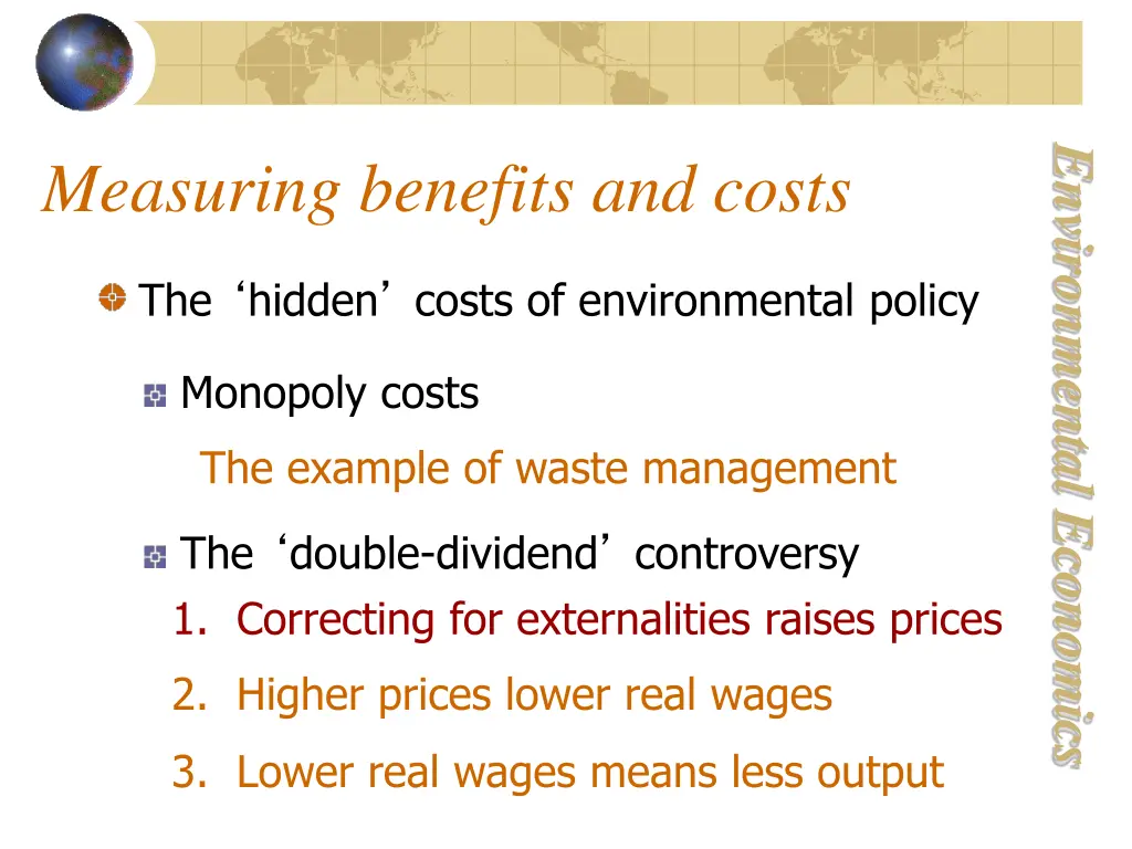 environmental economics 12
