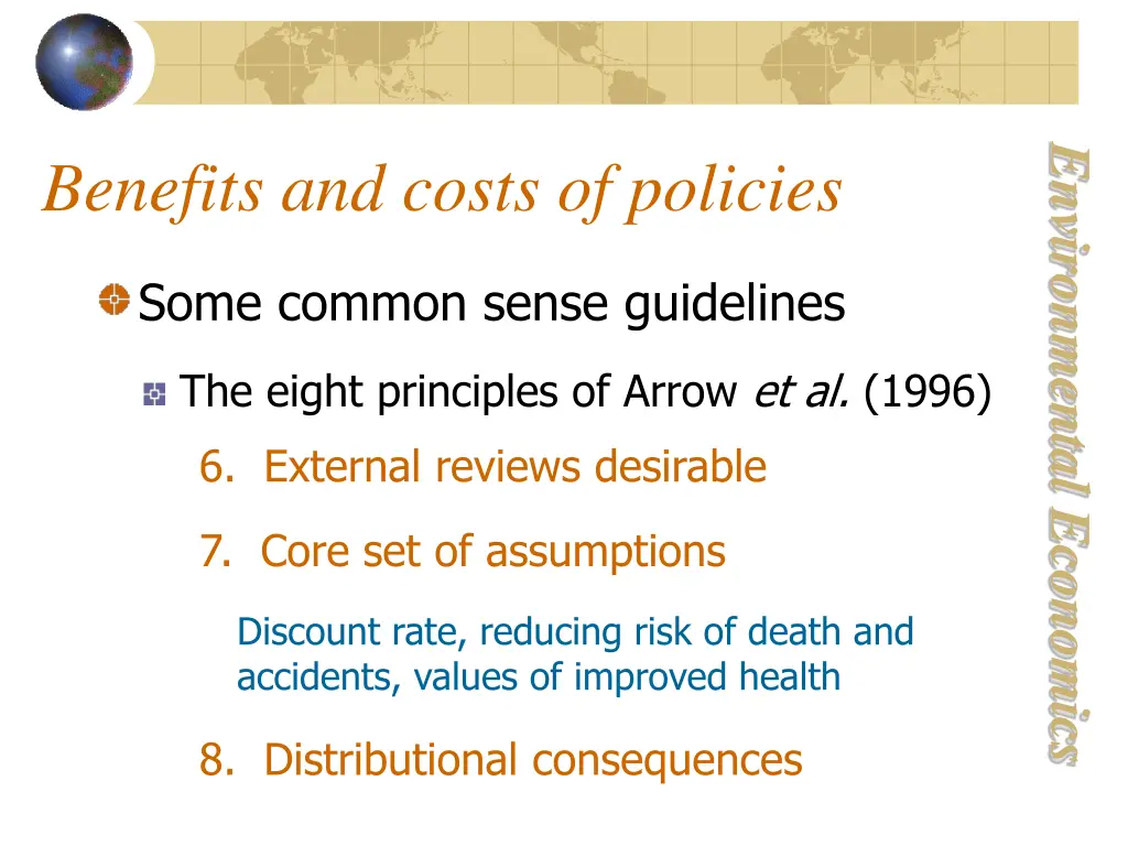 environmental economics 23