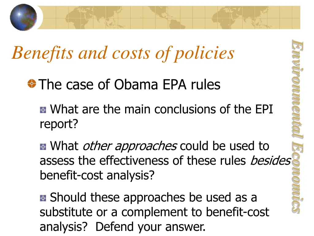 environmental economics 24
