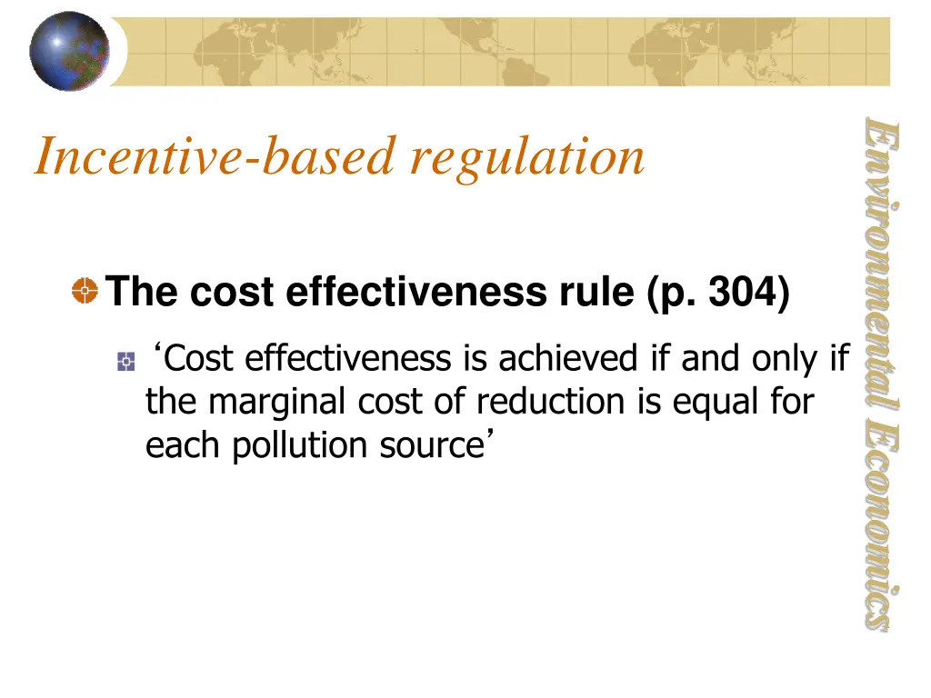 environmental economics 30
