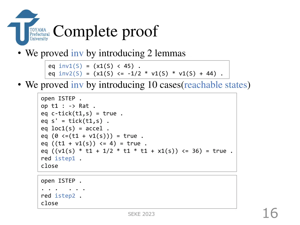 complete proof