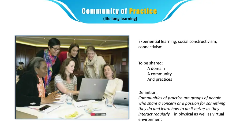 community of practice life long learning