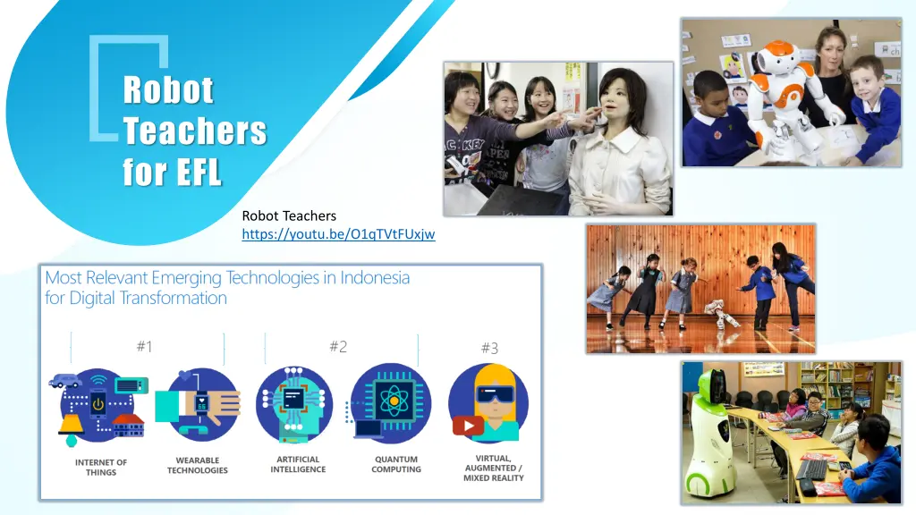 robot teachers for efl