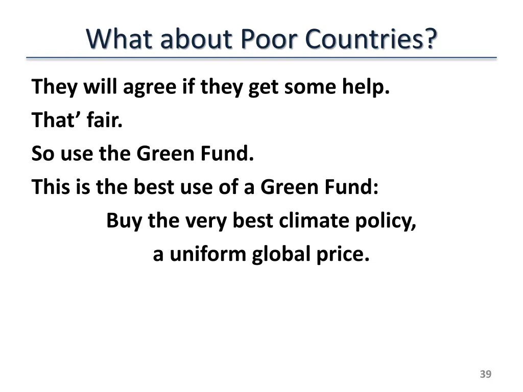 what about poor countries